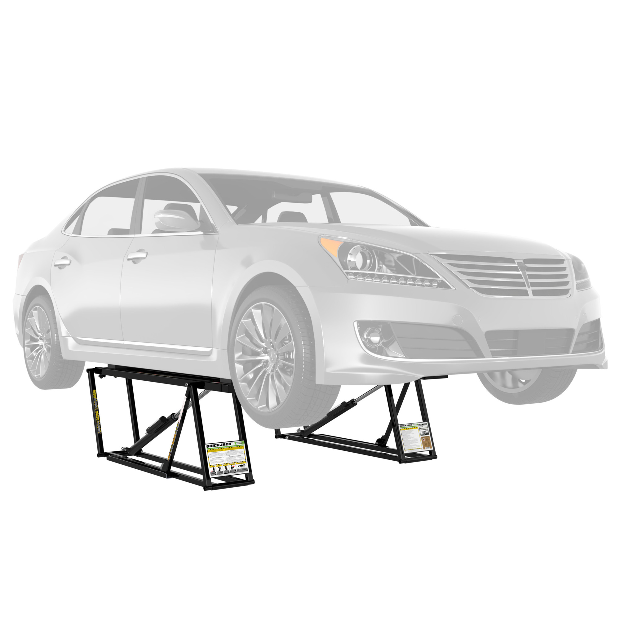 QuickJack Portable Car Lift — 6,000-Lb. Capacity, Low-Profile, Standard Frame, Model# 6000TL-110V